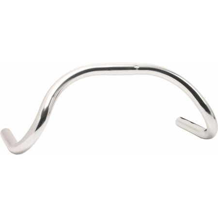 Big Roc Tools Big Roc Tools 57HBHSRA106S Single Speed Bike Handle Bar Silver; Bore 26 mm; 22 x 7 in. 57HBHSRA106S